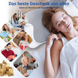 Hothands Memory Foam-Kissen, ergonomisches orthopädisches Kissen, seitliches Rückenkissen zur Linderung von Bauchschmerzen, verbessert die Schlafqualität, 62 x 41 x 13/11 cm, orthopädische Nackenkissen, Naty Shop