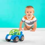 Bright Starts, Oball, Rasselspielzeugauto, grün-blaues Babyspielzeug Naty Shop