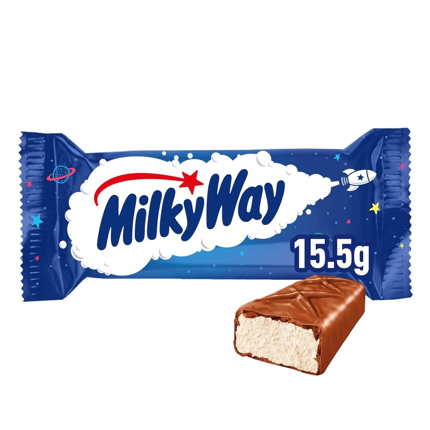 Mini-Schokoriegel, Schokoladen-Großpackung, leichte Milchcreme, 150 x 15,5 g, 2,3 kg
