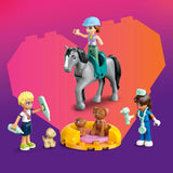 LEGO Friends Veterinärschrank für Pferde und Haustiere, Bau- und Spielset für fantasievolles Rollenspiel mit 3 Minifiguren und 5 Tierfiguren, Geschenkidee für Mädchen ab 7 Jahren 42651 Bausets Besuchen Sie den LEGO-Store
