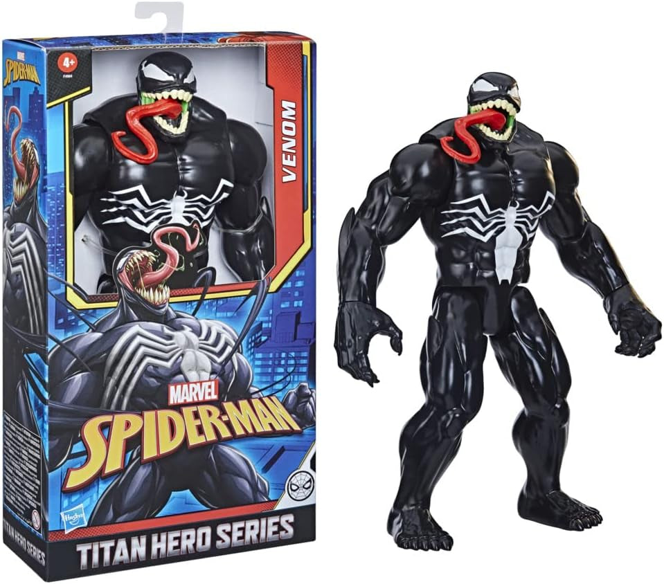 Hasbro Marvel Spider-Man Titan Hero Series Deluxe Venom Toy 30 cm Actionfigur, Spielzeug für Kinder ab 4 Jahren Actionfiguren Naty Shop