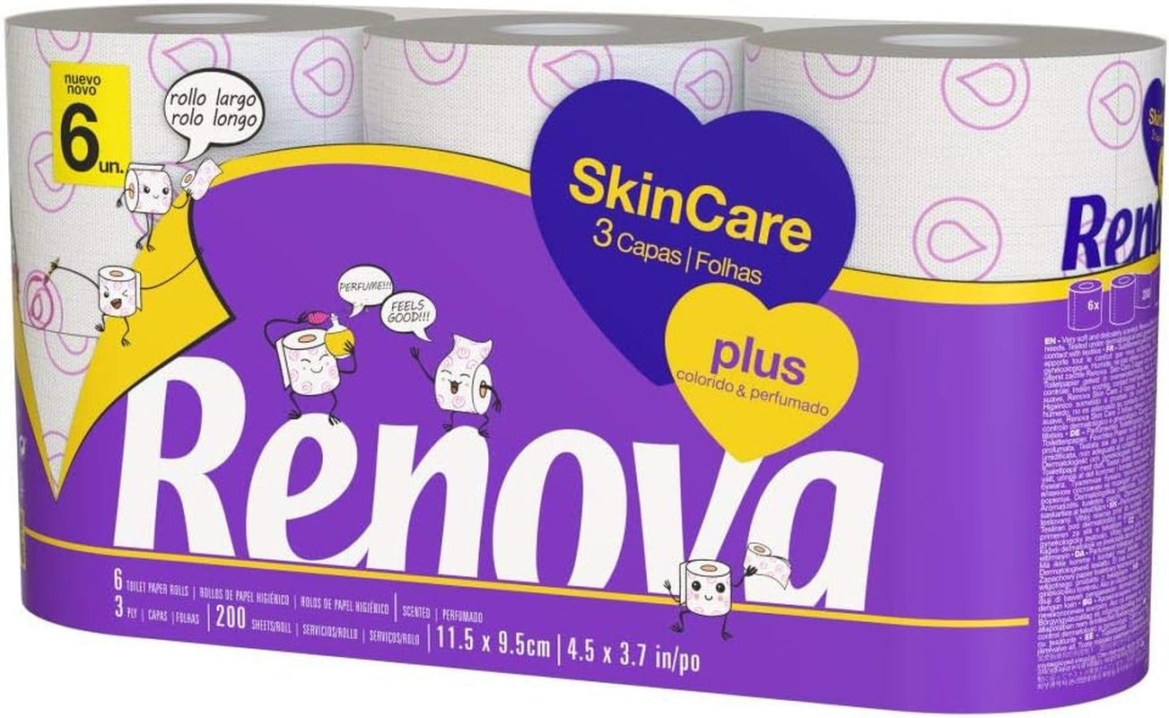 FORNOR RENOVA 67125 RENOVA TOILETTENPAPIER DUFTENDE HAUTPFLEGE