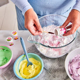 Funcakes Paste Colorants Lebensmittelfarben-Set, 8-teilig: Konzentrierte Lebensmittelfarbe für Teig, Creme, Fondant, Marzipan, Teig, Modellierpaste und Blumenpaste. Halal.