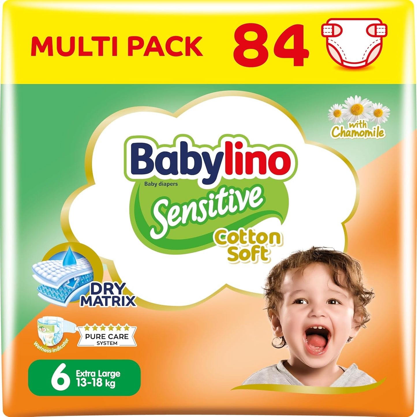 Babywindeln Sensitive Größe 4, Maxi (8-13 kg), 20 Stück