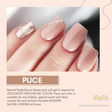 Makartt Poly-Nagelverlängerungsgel – Acryl-Verlängerungsgel, Nagelstärkungsgel, Nageldekoration, 50 ml (lila)