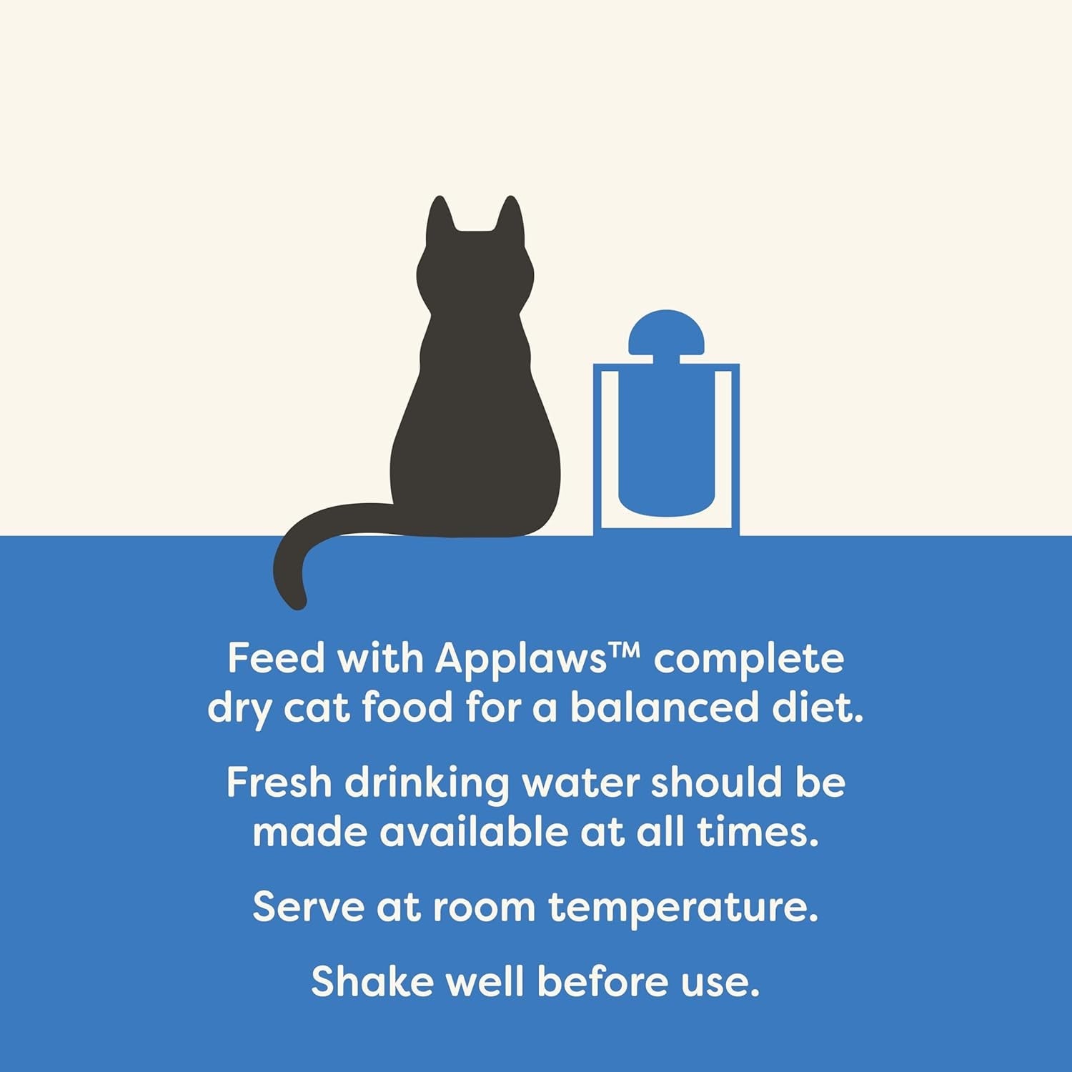 Applaws 100 % natürliches Nassfutter für Katzen – Fischgrätensuppe mit Thunfisch, 12 Filterbeutel x 85 g