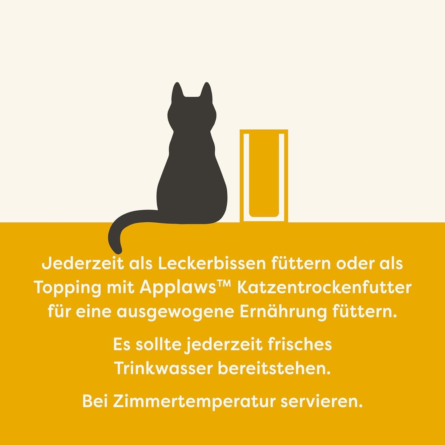 Applaws Cremiger, getreidefreier Hühnersnack für Katzen und Kätzchen, 32 Beutel x 15 g