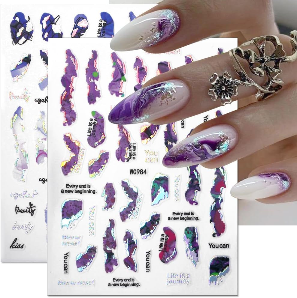 6 Farben Marmor Nagelaufkleber Bronzer Silber Selbstklebende Aufkleber Bloom Marmor Nagelaufkleber 3D Marmor Nagelaufkleber Design Zubehör Nagelkunst Aufkleber Nagelaufkleber Set Nagelfolie