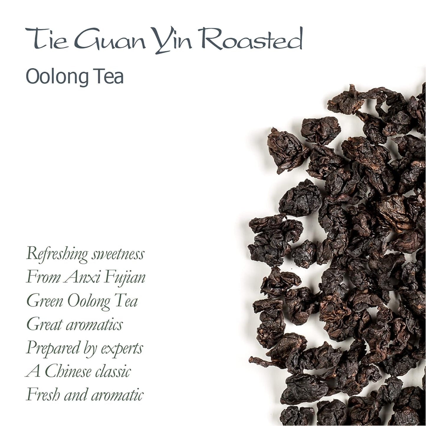 Tie Guan Yin Oolong Tee – gerösteter blauer Tee Ti Kuan Yin China – chinesischer Wu Long Tee Tieguanyin – blauer Tee Olongh Tee Olongo Tee