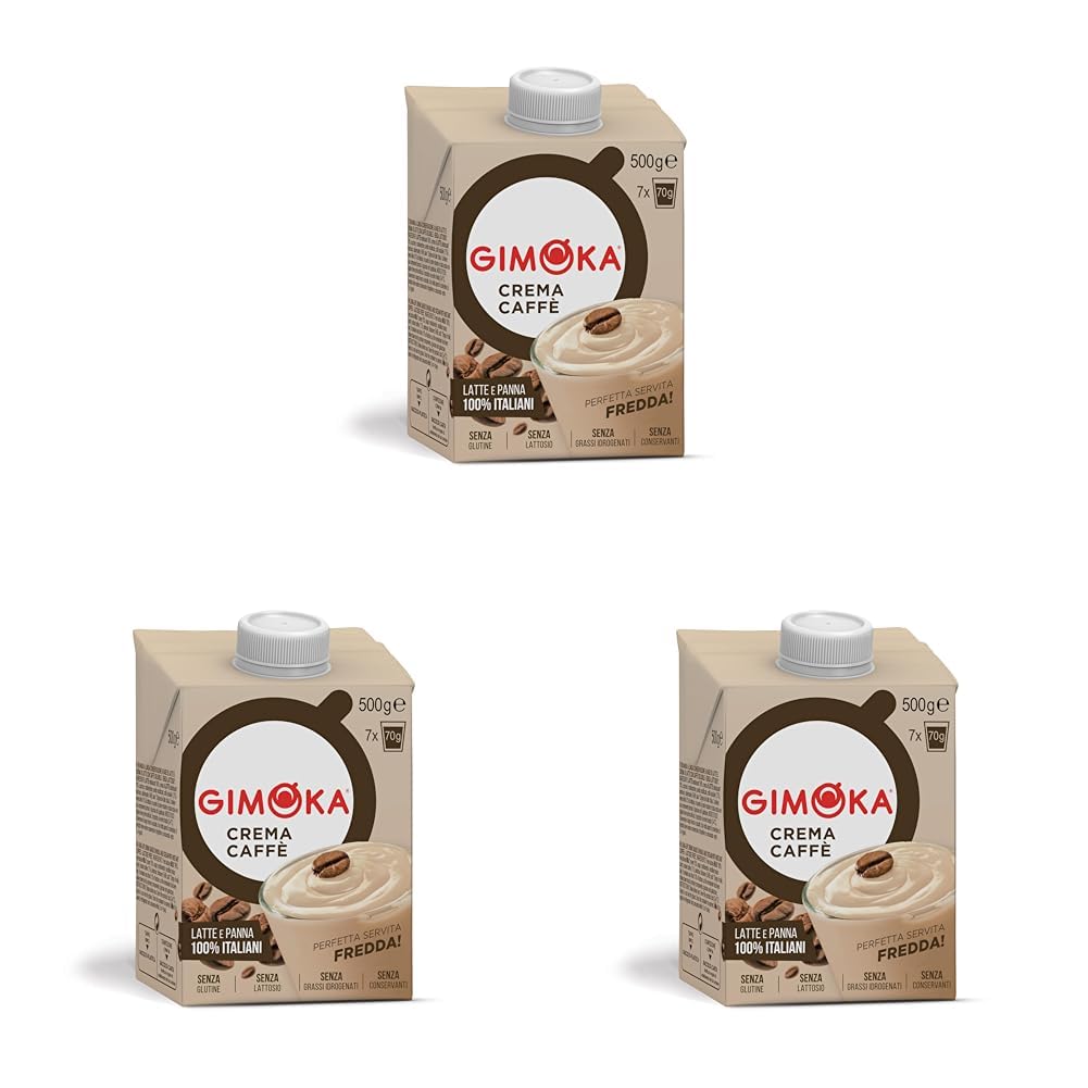 Gimoka Caffe Latte Cream Laktosefrei, Glutenfrei, Ohne Konservierungsstoffe