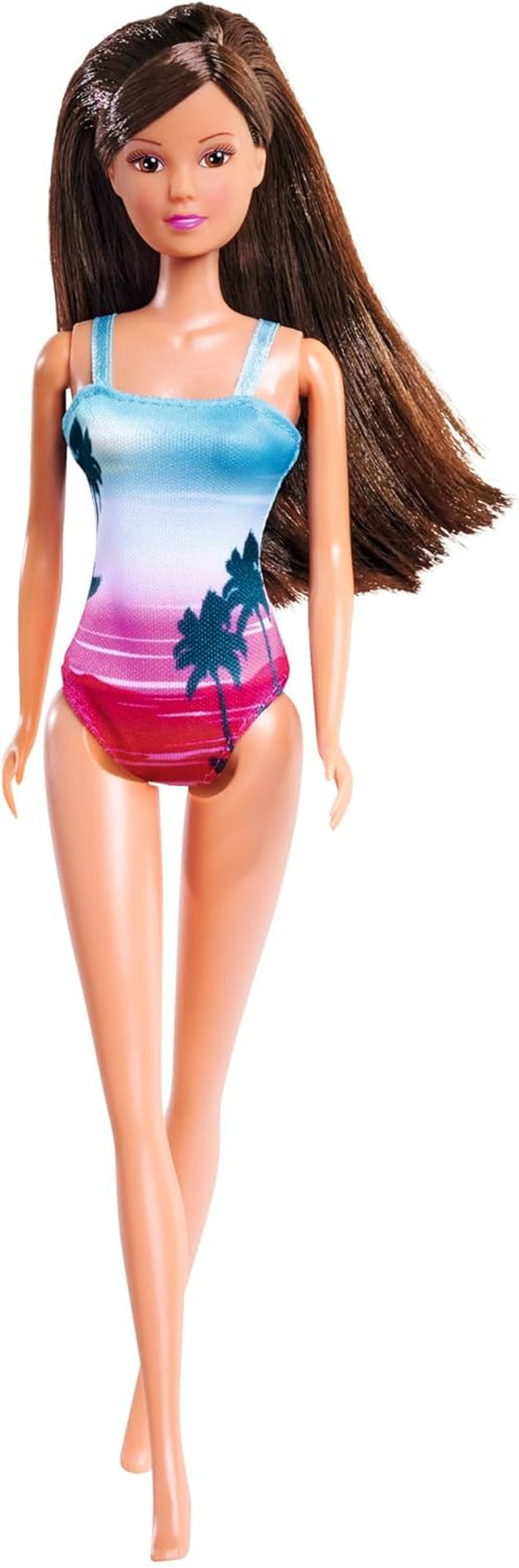 Simba Steffi Love Beach, 2-fach sortiert. Es wird nur EIN Artikel versendet. Badeanzug-Puppe, Spielpuppe, 29 cm, ab 3 Jahren