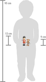 Small Foot Flexible Piratenpuppen aus Holz, 5 Piraten und 1 Affe, detailliert und flexibel, ab 3 Jahren, 12412