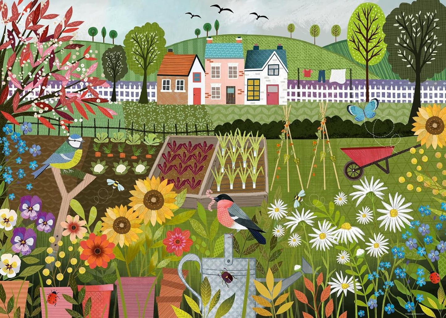 Ravensburger Puzzle 12001178 – Garden Allotment – 1000-teiliges Puzzle für Erwachsene und Kinder ab 14 Jahren. Puzzle Naty Shop. Neues Design