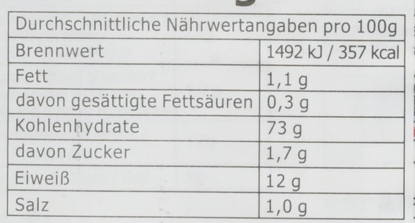 Weizennudeln (Qingtian), 6er-Pack (6 Packungen x 400 g)