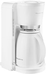 Rowenta Adagio Filter-Espressomaschine, Thermokaraffe aus Edelstahl, hält den Kaffee bis zu 4 Stunden heiß, 10–15 Tassen Fassungsvermögen, 1,25 l Fassungsvermögen, abnehmbarer Filterkorb, automatische Abschaltung, Schwarz, CT3818
