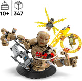 LEGO Marvel Spider-Man Vs. Sandman: Showdown Superhelden-Spielzeug mit Figuren einschließlich Eidechse und Elektro-Rollenspiel-Bauspielzeug, Geschenk für Action-begeisterte Jungen und Mädchen 76280 Bausets Besuchen Sie den LEGO-Store