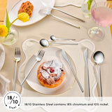 Karaca Focus Elegance, 84-teiliges Besteckset, 12 Personen Kitchen Naty Shop