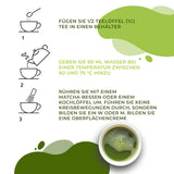 Japanischer Matcha-Tee, Premiumqualität, Pulver. 100 % natürlich. Grüntee-Reduzierer, kraftvoller Entgifter und Antioxidans. Rein kultivierter Matcha – Herkunft: Japan (100 g)