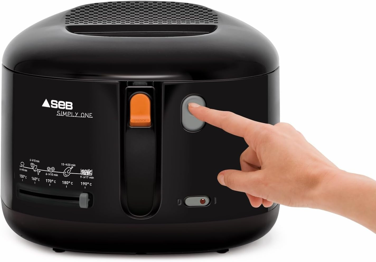 Elektrische Fritteuse Tefal Simply One, XL-Kapazität für Pommes Frites bis 1,2 kg, exklusives Wandkühlsystem. Haushaltsgeräte Naty Shop