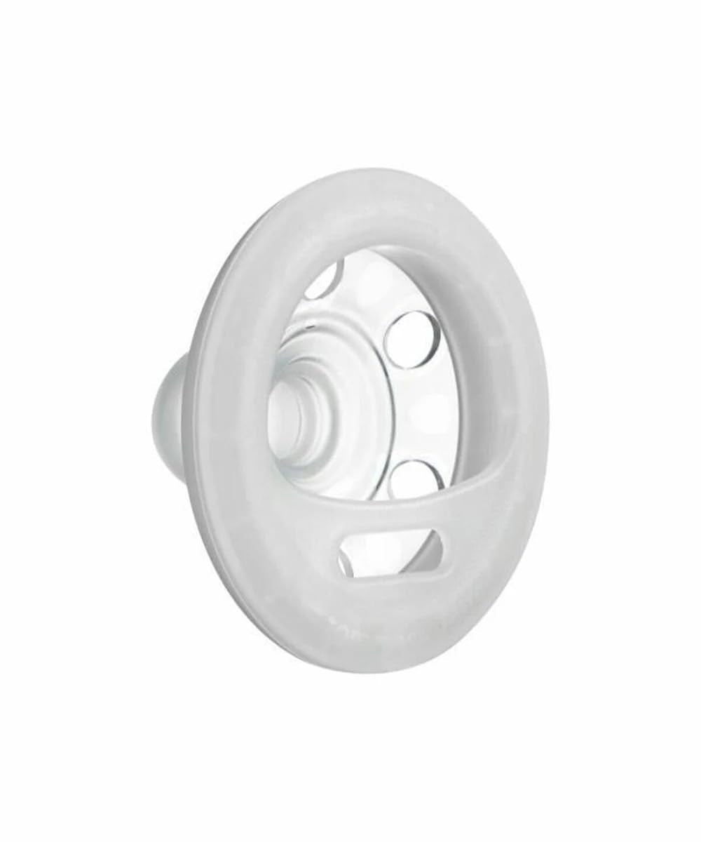 Tommee Tippee Kirsch-Latex-Schnuller, 0–6 Monate, 2er-Pack, Beutel-Schnuller aus 100 % Naturlatex