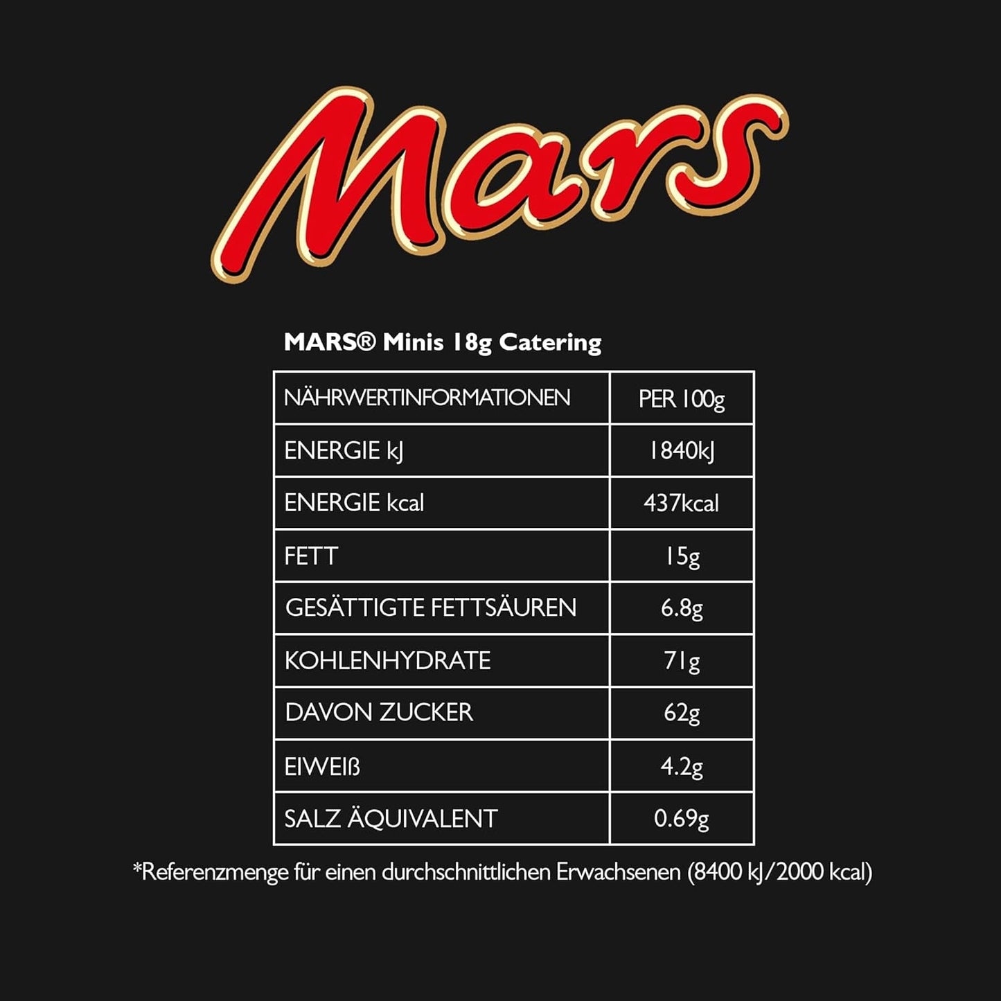 Mars Minis Schokoriegel | Großpackung Schokolade | Karamell | 150 x 18 g