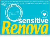 Renova Taschentücher Sensitive Pure – 6 Packungen weiße Servietten
