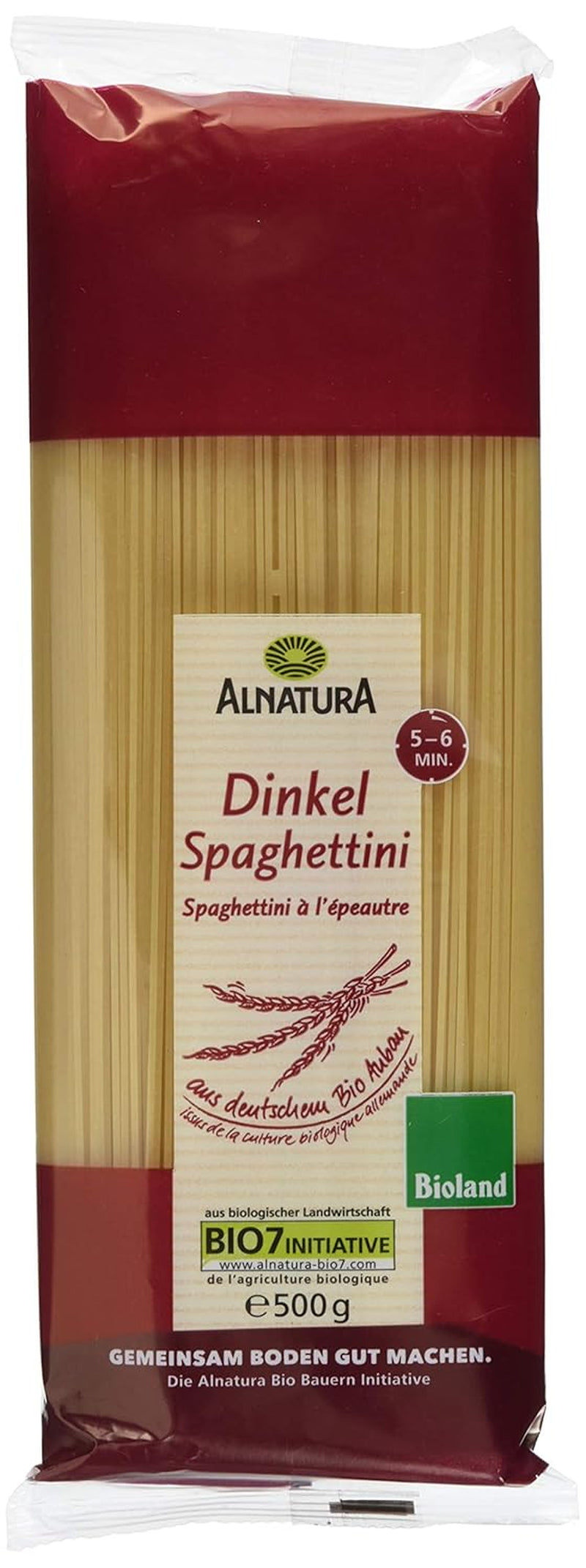 Bio-Dinkelspaghetti, 500g