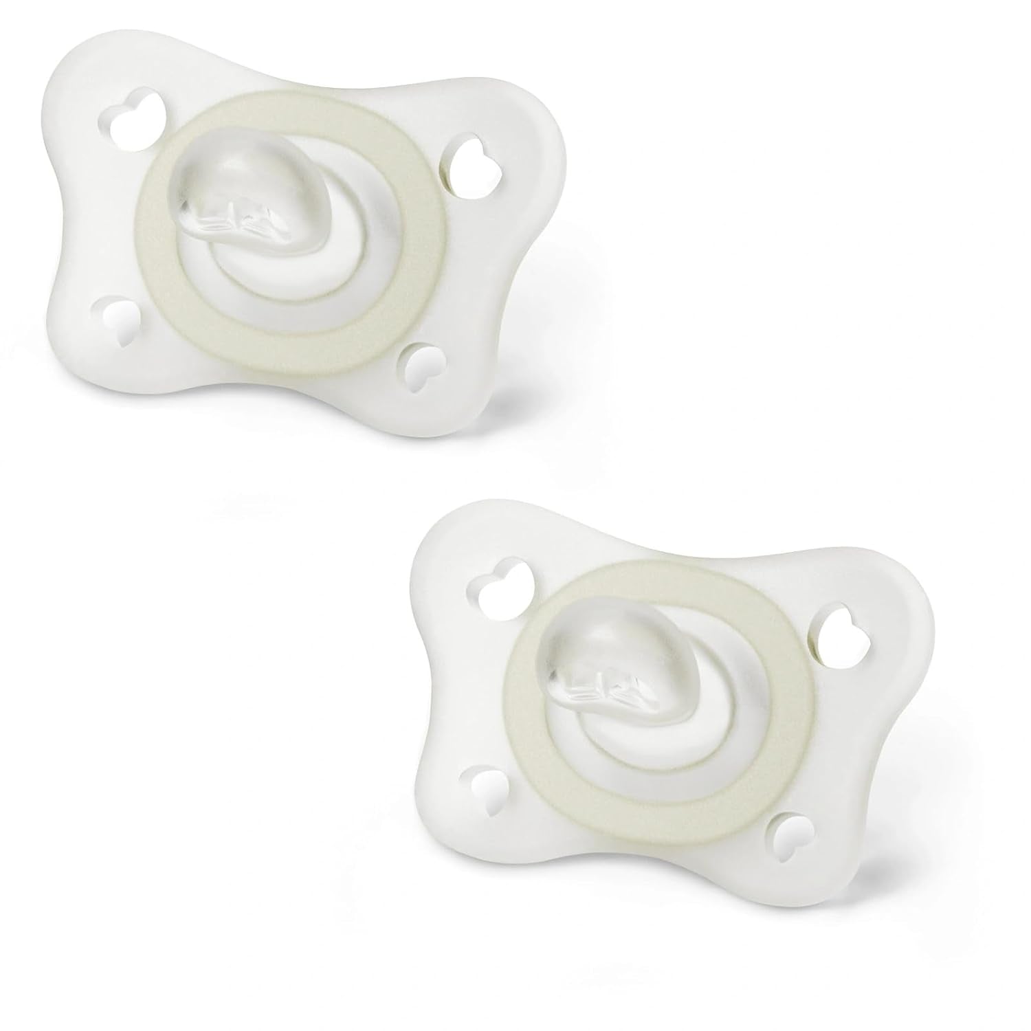 PHYSIOFORMA MINI WEICHE SAUGSUSPENSION, KLAR, 2-6M, 100% SILIKON, 2 STK.