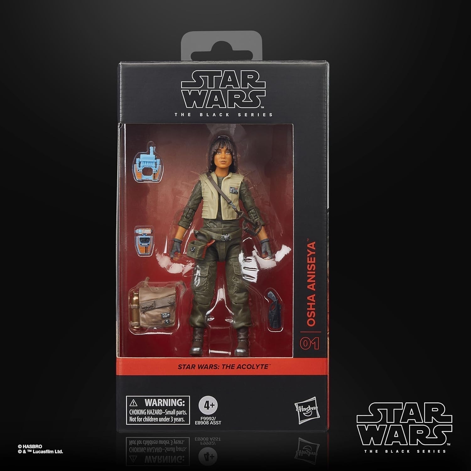 Star Wars Black Series OSHA Aniseya Actionfigur zum Sammeln von Handlangern (Maßstab 15 cm) Actionfiguren Naty Shop