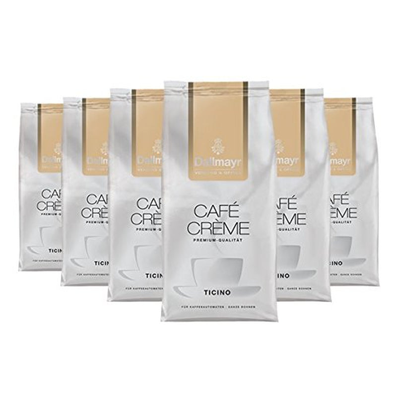 Café-Verkauf und Büro? Crème Ticino, Vollkorn, 1000g, 6er Pack