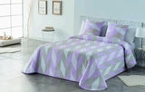 VIALMAN Sofia 30 Bouti Leichte Bettdecke für Doppelbett | Steppdecke Größe 250 x 270 cm, grau Steppdecken und Steppdecken Naty Shop Pink 135 x 190 cm