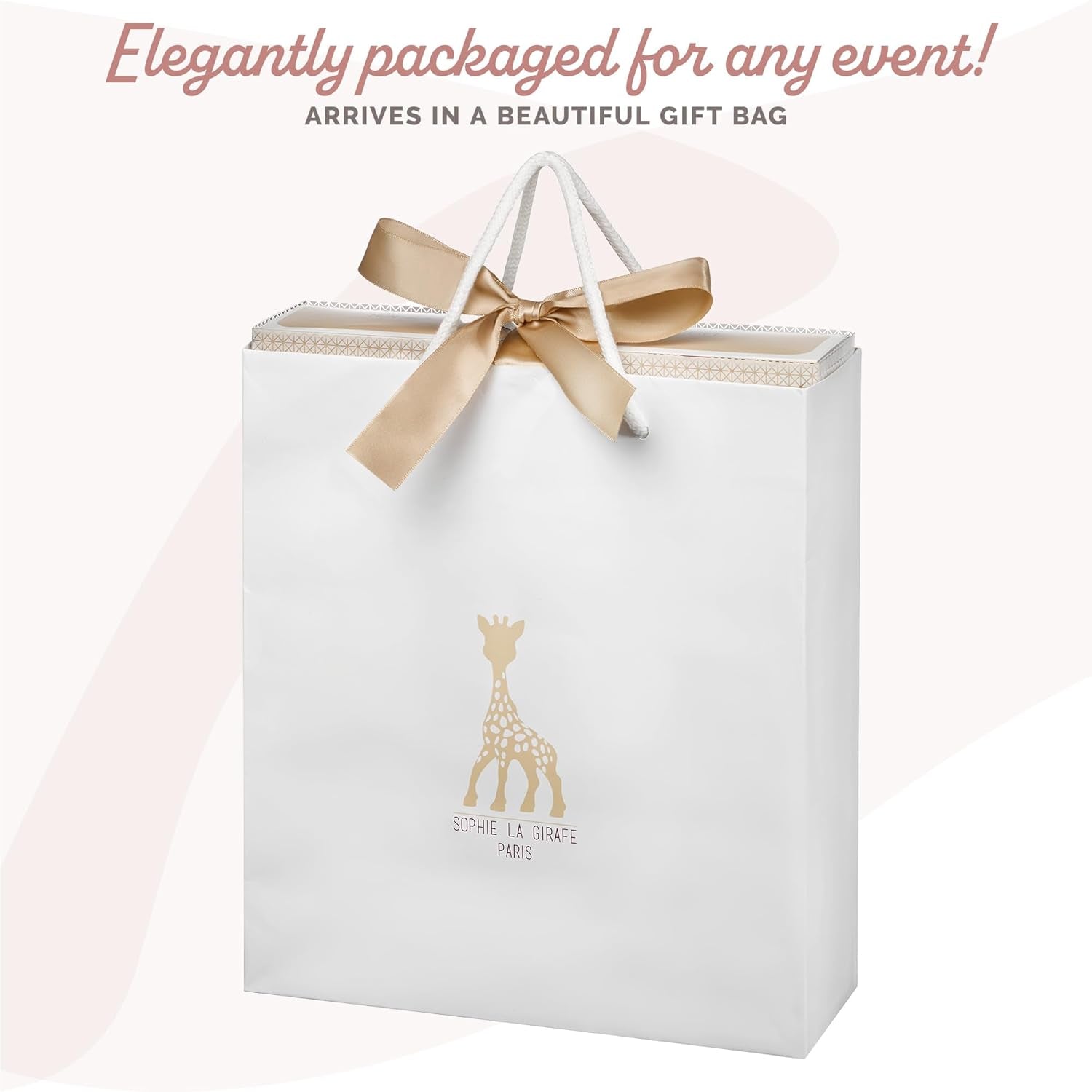 Sophie die Giraffe Geburtstagsgeschenkset Sophiesticated Rassel Pouet 00012 Spielzeug Bebe Naty Shop