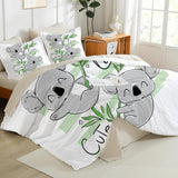 Bettwäsche für Kinder, verschiedene Größen und verschiedene Zeichentrickfiguren. Bettwäsche – Kinder Naty Shop Koalas 135 x 200 cm + 80 x 80 cm