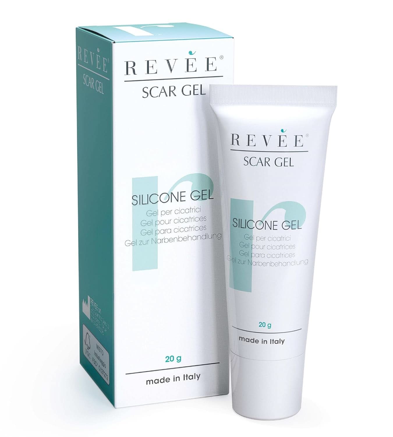 Revée Scar Gel, topisches Gel für Narben Naty Shop 20 Gr