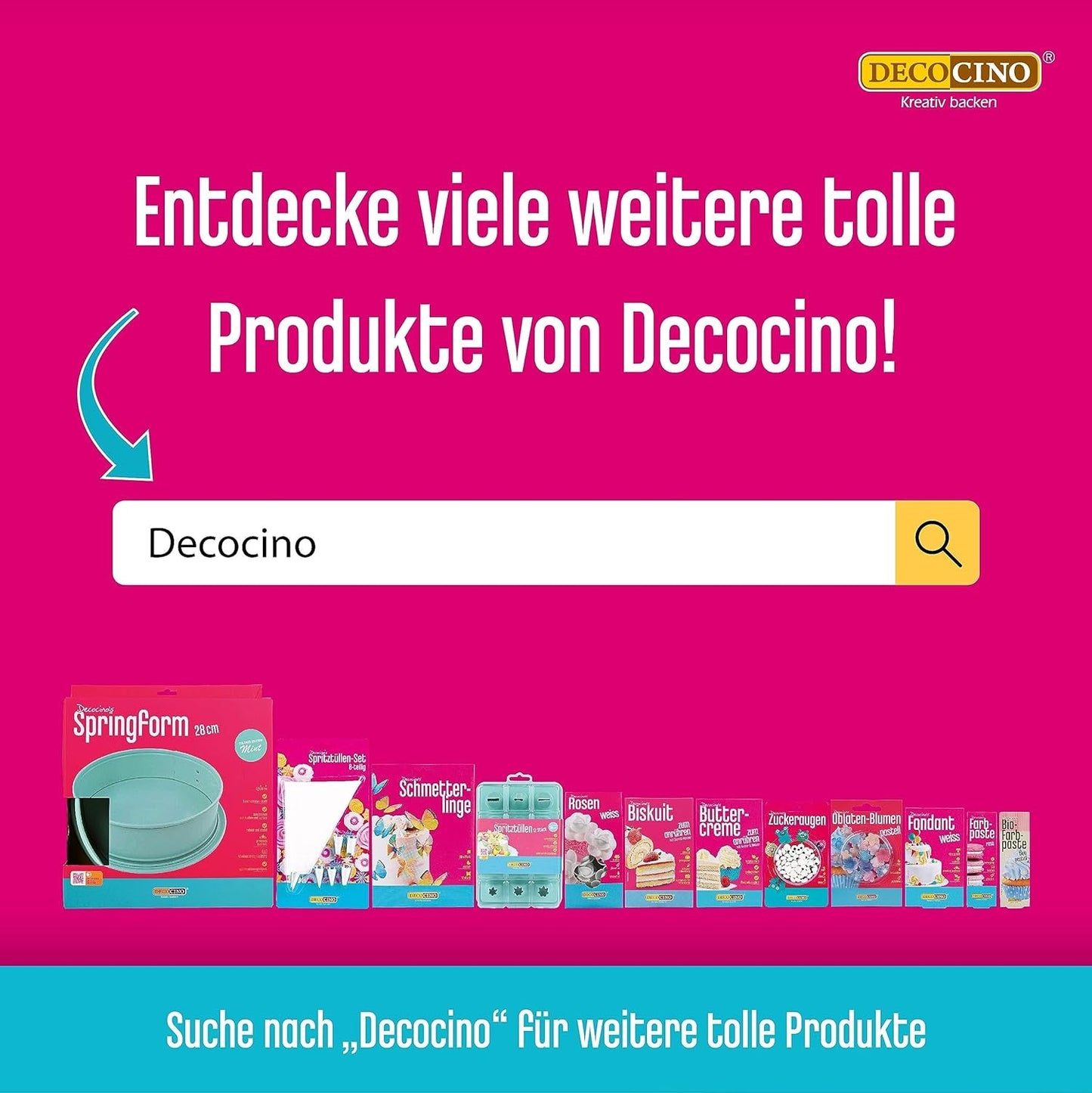 Decocino Red Sugar Lettering – Schriftzug mit Lebensmittelfarbe – Praktische Tube zum Beschriften von Fondant und Zuckerguss – Backdekorationen für Kuchen, Torten und Cupcakes! (2er-Pack)
