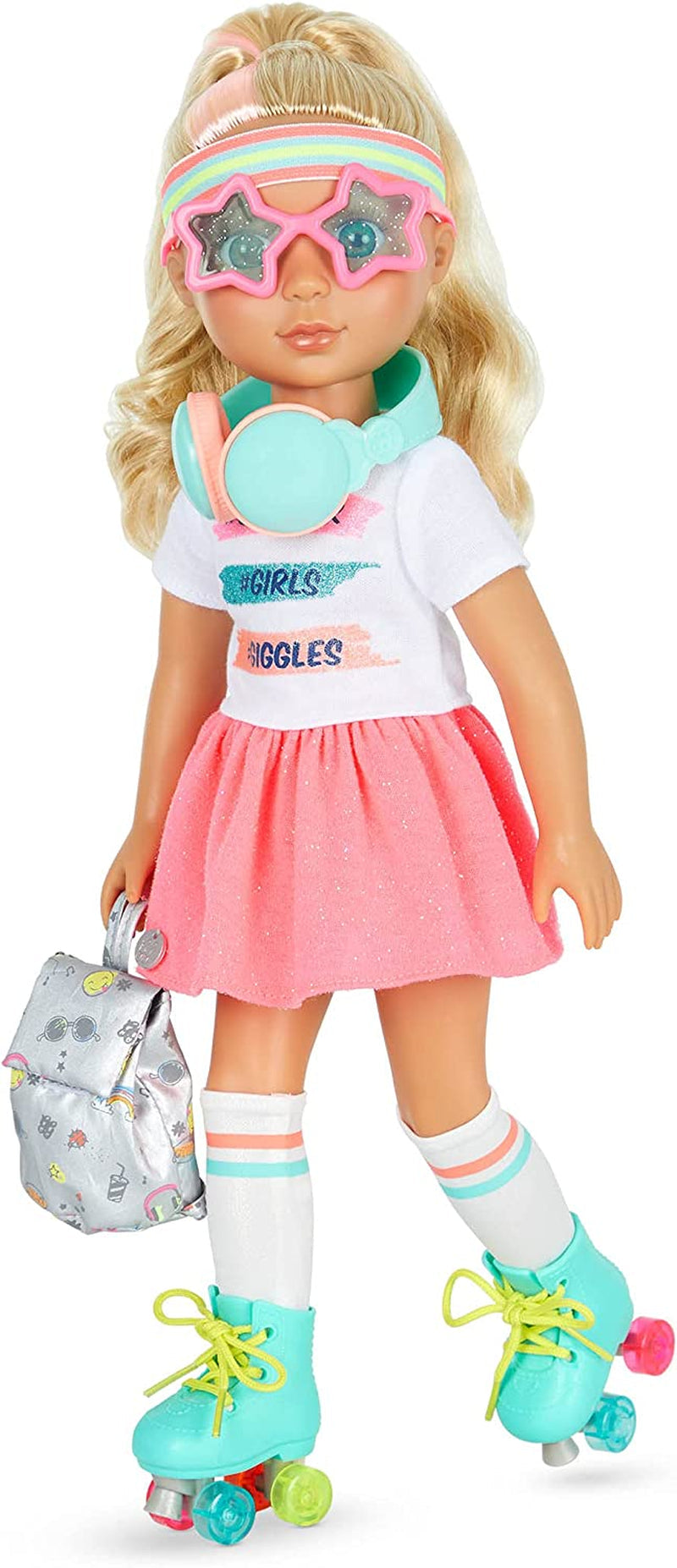 Glitter Girls – Sunnie Dolls – bewegliche Sunnie-Puppe, 36 cm – blondes Haar und grüne Augen – Spielzeug für Kinder ab 3 Jahren