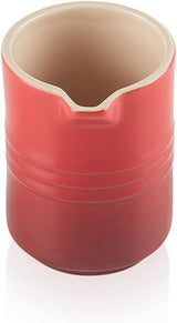 Le Creuset Milchbecher aus Steinzeug, 150 ml, Kirschrot, 91051700060099