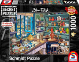 Schmidt Spiele 59656 Artist's Studio 1000 Teile Secret Puzzle Puzzle Naty Shop Standardtitel