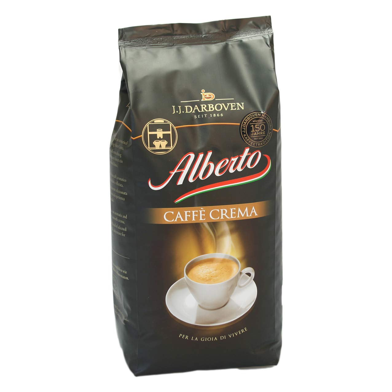 8 x Darboven Alberto Caffè Cream Kaffeebohnen 1kg