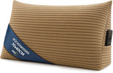Federkissen, Rückenkissen, Samtkissen, Breite 70 cm – Lesekissen für Bett, Sofa und Sofa, großes Sofakissen, Wandkissen, Sofakissen, Lesekissen, Rückenstützkissen, hellgrau