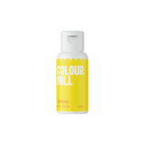 Color Mill Gelbe Lebensmittelfarbe auf Ölbasis – Lebensmittelfarbe für Schokolade, Fondant, Muffins, Kuchen, Backen, Makronen – Lebensmittelfarbe zum Dekorieren von Kuchen – 20 ml