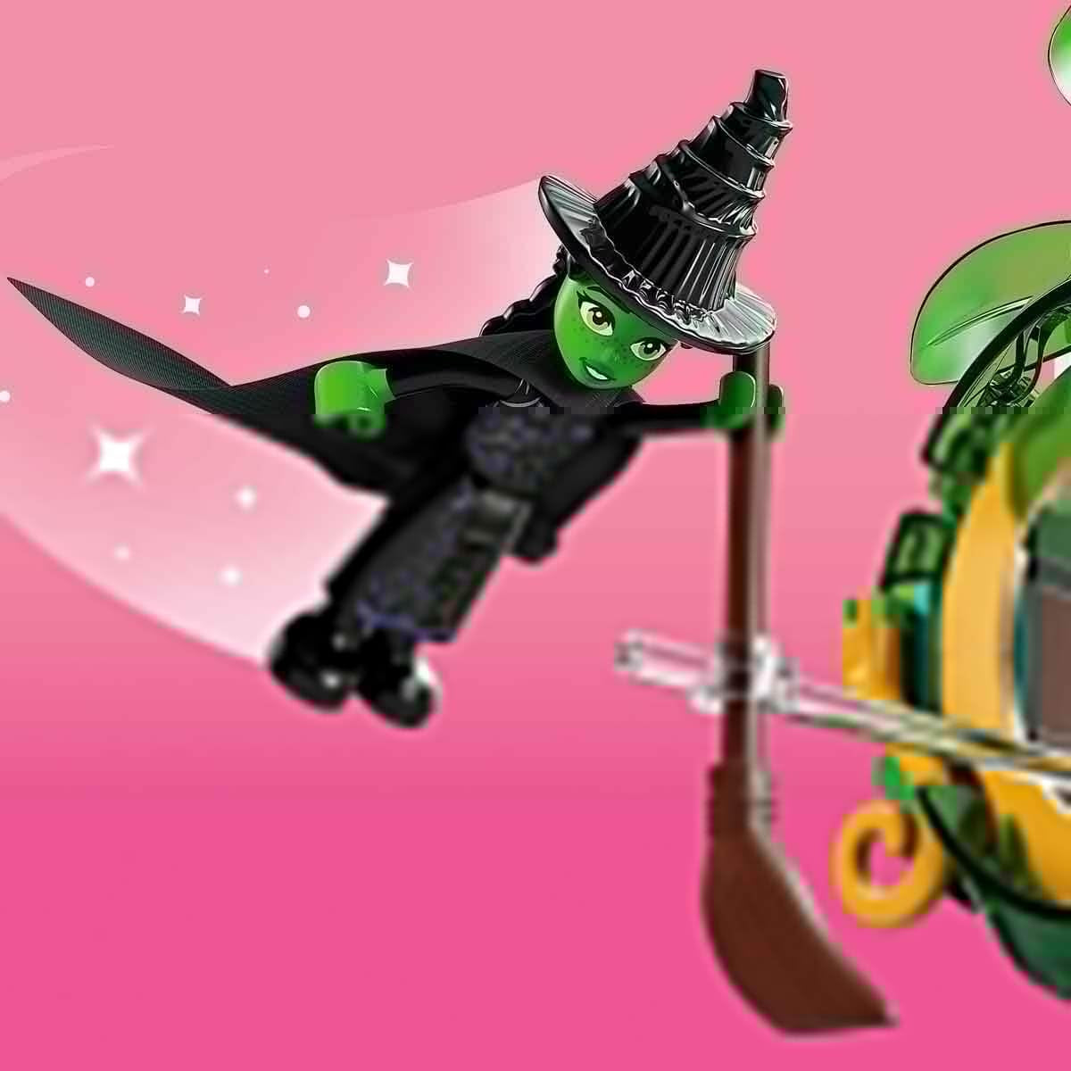 LEGO Wicked Tower-Spielzeug „Welcome to Emerald City“, Glinda- und Elphaba-Minipuppen, Geschenk für Filmfans sowie Mädchen und Jungen ab 9 Jahren, die Puppenhäuser lieben. 75684 Bausets Besuchen Sie den LEGO-Store