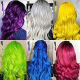 Byhoo 6 Stück temporäre Haarfarbe für schwarzes Haar, Haarkreide, waschbare Haarfarbe, Geschenkidee für Mädchen, Geburtstagsgeschenk für Teenager. Naty Shop Haarfärbemittel