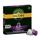 Kaffeekapseln Lungo Intenso, Intensität 8 von 12, 200 Nespresso®* kompatible Kapseln, 10 x 20 Getränke & Kapseln Espresso Intenso, Intensität 10.100 Nespresso®* kompatible Kaffeekapseln, 10x10