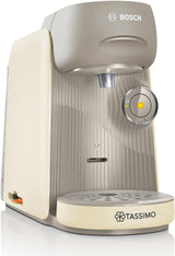 Bosch Tassimo finesse TAS162E Kapsel-Espressomaschine, 70 Getränke, intensiverer Kaffee auf Knopfdruck, automatische Abschaltung, nachhaltig, perfekte Dosierung, 1400 W, schwarz/schwarz