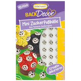Günthart Backdecor 12 Zuckerfußballspieler und Fußbälle, 21 Gramm Naty Shop Zuckerfußbälle