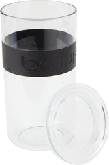 BODUM PRESSO Vorratsdosen, Kunststoff, schwarz, 4 x 0,25 l, 3 x 0,6 l, 3 x 1 l, 2 x 2 l Frischhaltedosen Naty Shop
