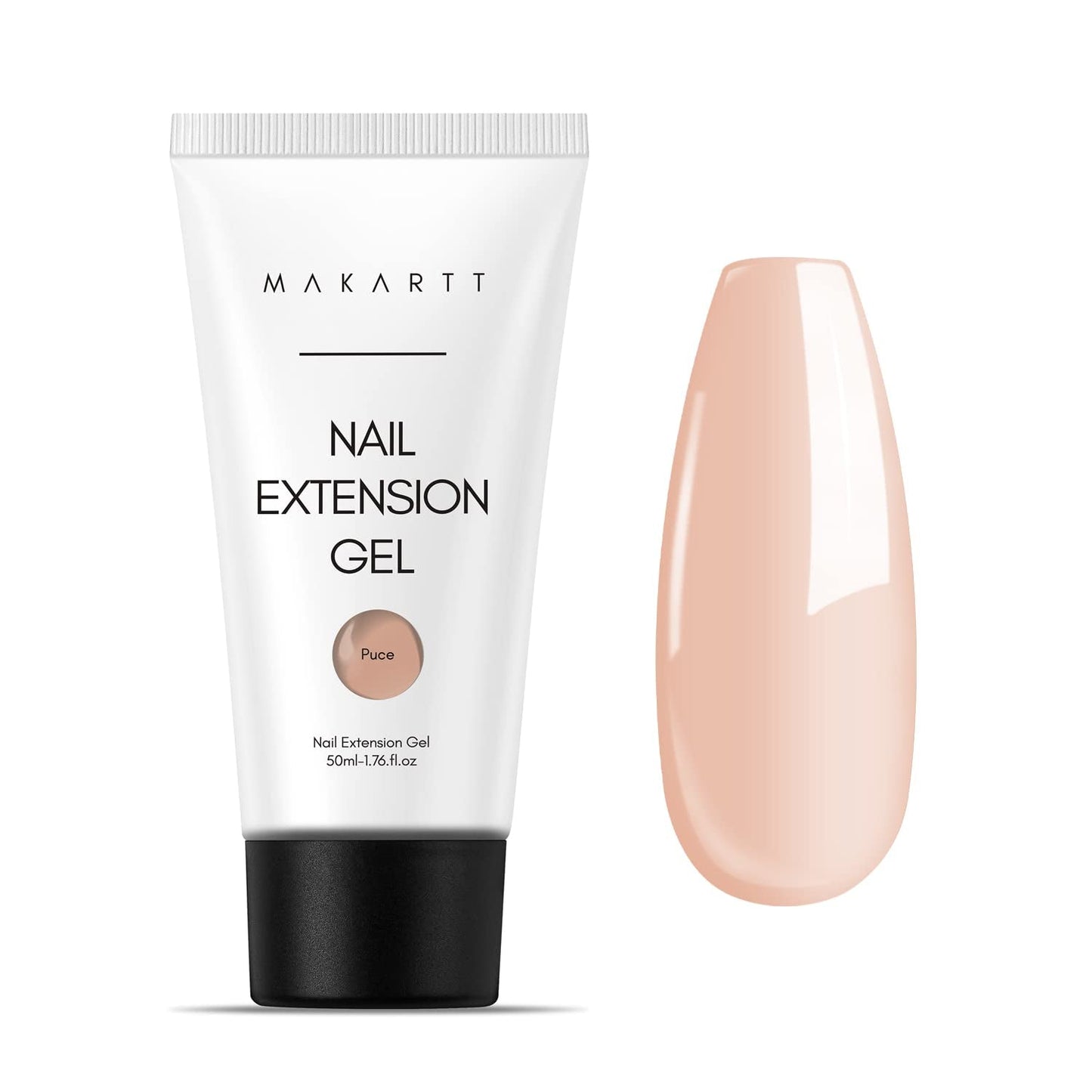 Makartt Poly-Nagelverlängerungsgel – Acryl-Verlängerungsgel, Nagelstärkungsgel, Nageldekoration, 50 ml (lila)