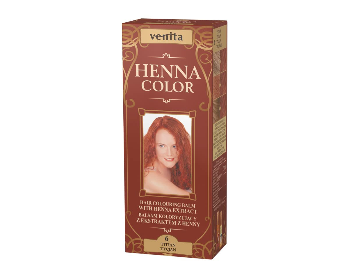 Henna-Farbe 111 Naturblond, Haarspülung, Haarfarbe, natürlicher Haarfärbeeffekt, Henna-Öko-Haarfärbemittel, Naty Shop, Rot, 1 Stück (1 Stück)