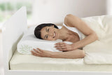 Maximex Visco-Nackenstützkissen, Atmungsaktives Stützkissen mit ergonomischer Schaumstofffüllung, Höhen- und höhenverstellbares Nackenstützkissen für einen erholsamen Schlaf, Mit Aloe Vera Naty Shop Standardkissen